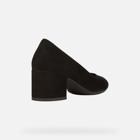 Medium heel pumps ELEANA WOMAN Black - image number 4 | GEOX