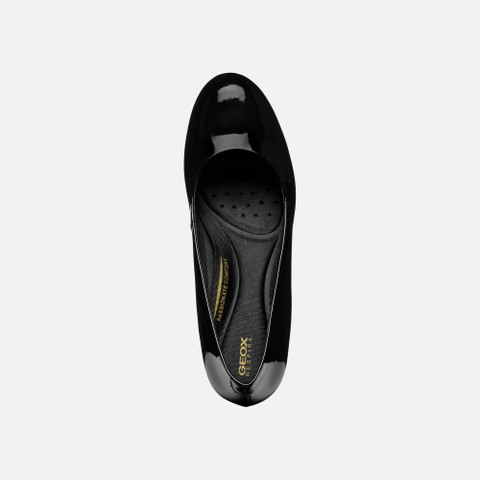 Medium heel pumps ELEANA WOMAN Black - image number 6 | GEOX