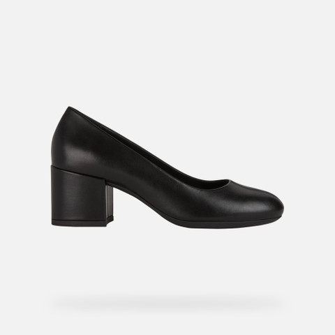 Medium heel pumps ELEANA WOMAN Black - image number 2 | GEOX