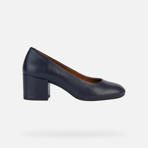 Medium heel pumps ELEANA WOMAN Navy - image number 1 | GEOX