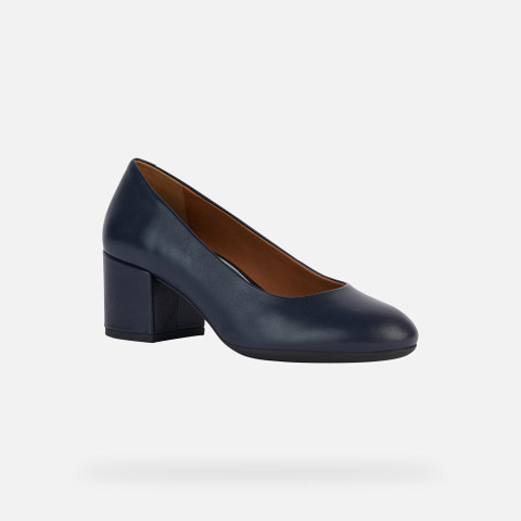 Medium heel pumps ELEANA WOMAN Navy - image number 3 | GEOX