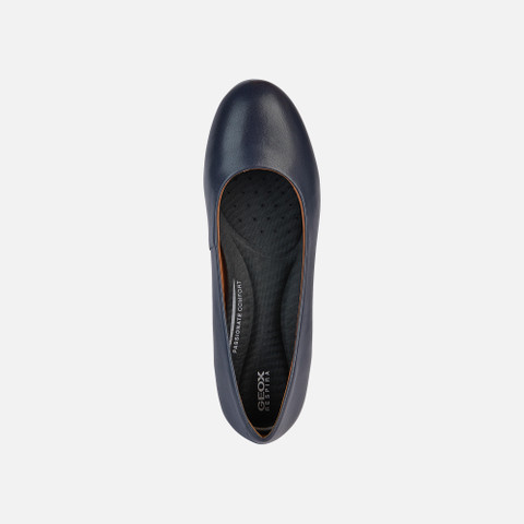 Medium heel pumps ELEANA WOMAN Navy - image number 6 | GEOX