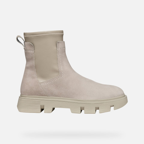 Chelsea boots VILDE WOMAN Sand - image number 1 | GEOX