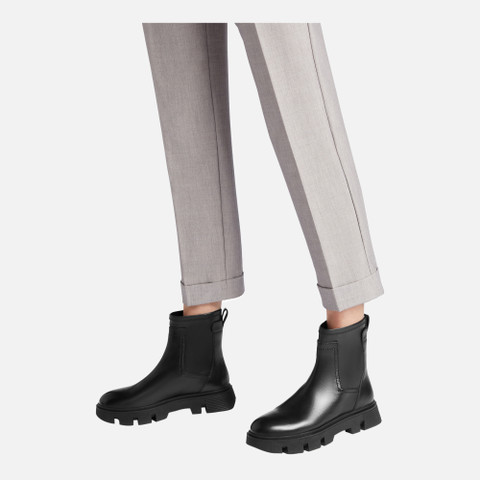 low heel ankle boots VILDE WOMAN Black - image number 2 | GEOX