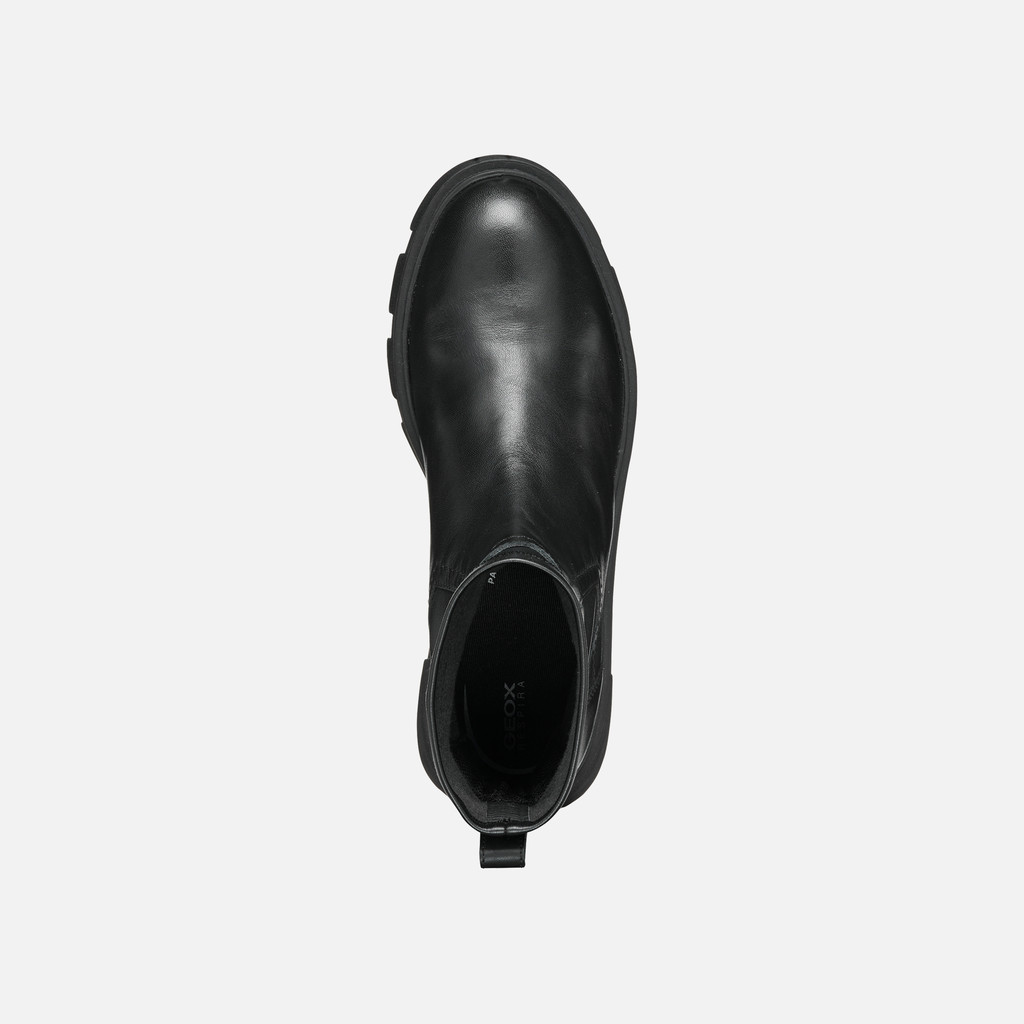 low heel ankle boots VILDE WOMAN Black - image number 6 | GEOX