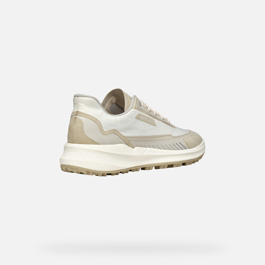 Geox® PG1X ABX: Waterproof Shoes off-white Woman | Geox®