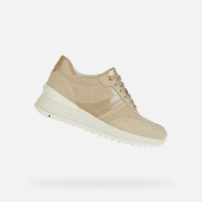 SNEAKERS FEMME DESYA FEMME - TAUPE CLAIR