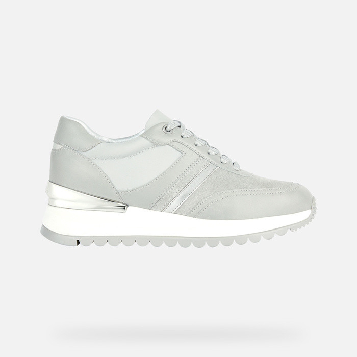Sneakers DESYA WOMAN Light Grey | GEOX