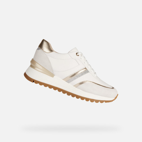 Low top sneakers DESYA WOMAN White/Off White | GEOX