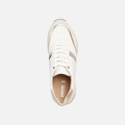 GEOX Shoes Desya Woman White off White Size 38