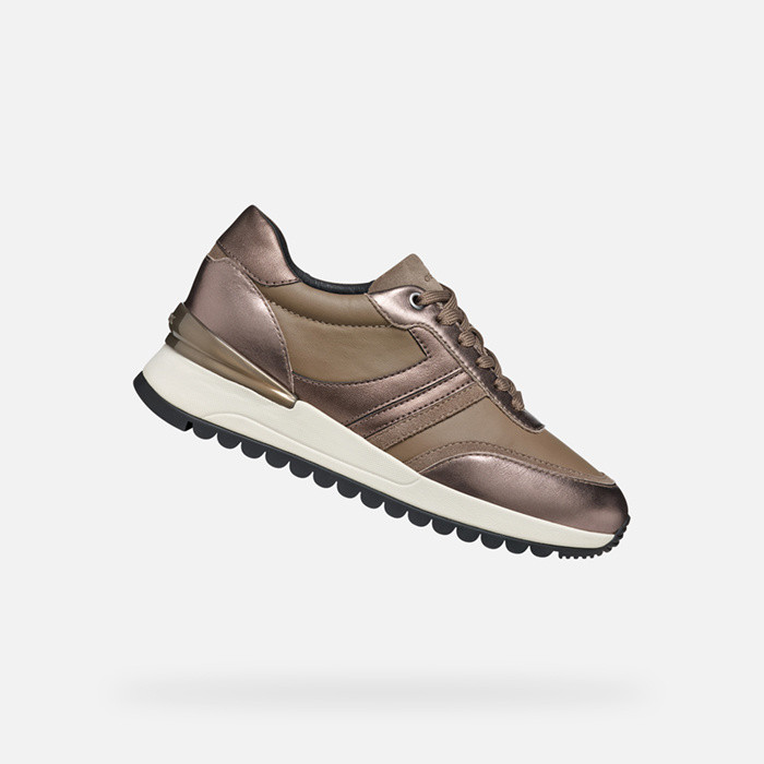 Sneakers basse DESYA DONNA Taupe | GEOX