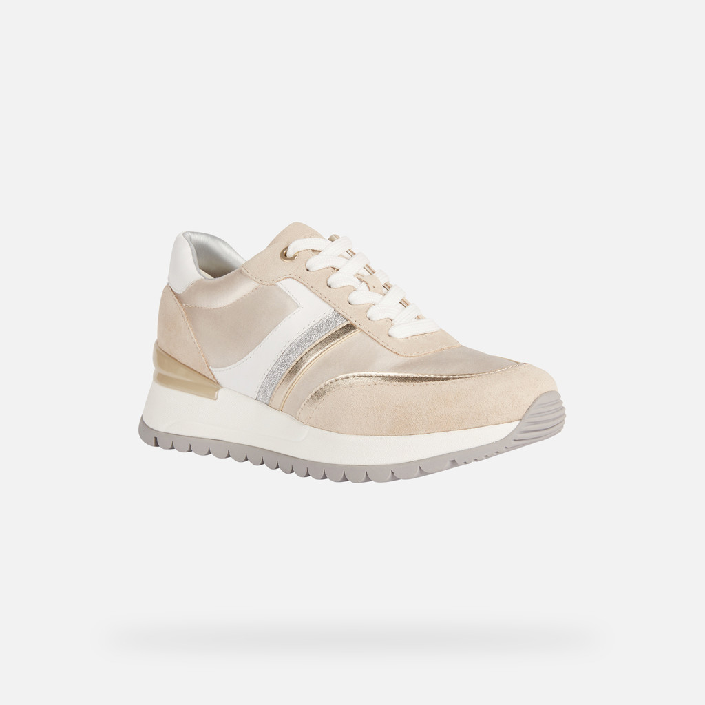 SNEAKERS MULHER DESYA MULHER - OURO CLARO/BEGE CLARO