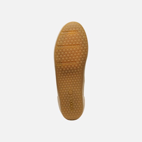 Low top sneakers VEGA WOMAN Cream - image number 6 | GEOX