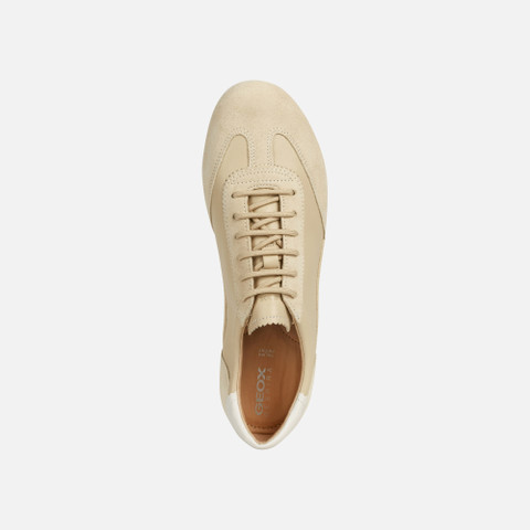 Low top sneakers VEGA WOMAN Sand/Beige - image number 5 | GEOX