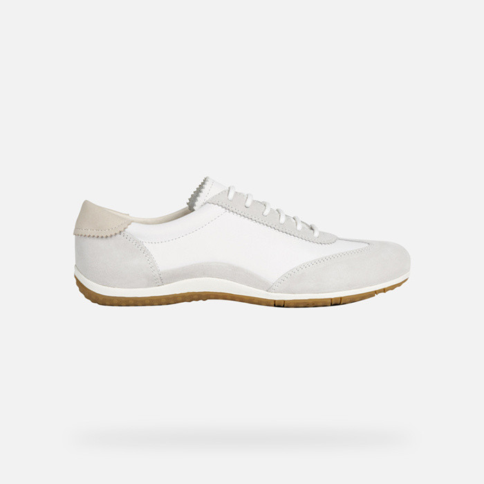 Niedrige sneakers VEGA DAME Off-White/Eis | GEOX