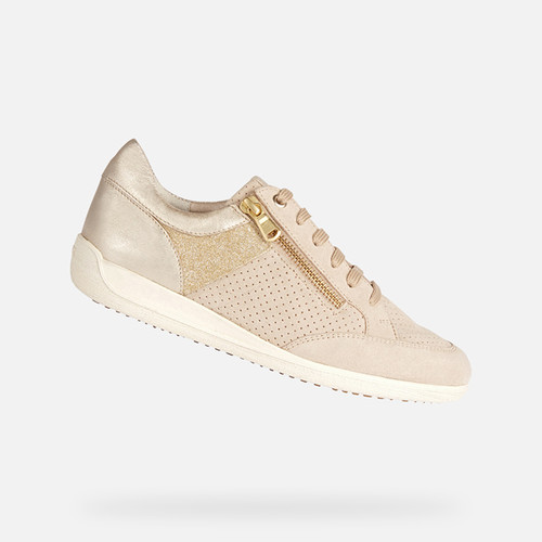 SNEAKERS WOMAN MYRIA WOMAN - LIGHT TAUPE/GOLD
