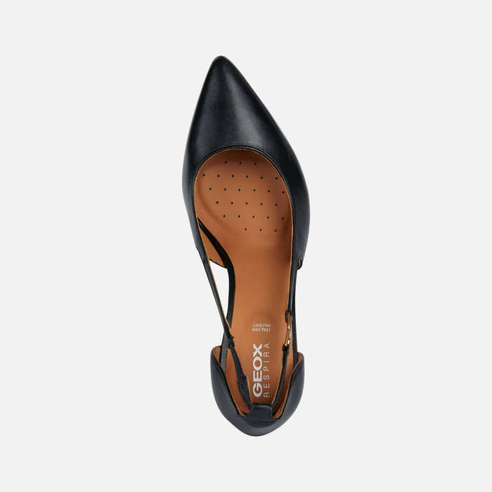 Geox® FAVIOLA: Zapatos Alto Negros Mujer | Geox®
