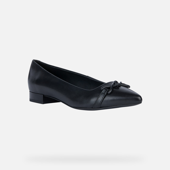 Geox® CHARYSSA C: Pointed Toe Ballet Flats black Woman | Geox®
