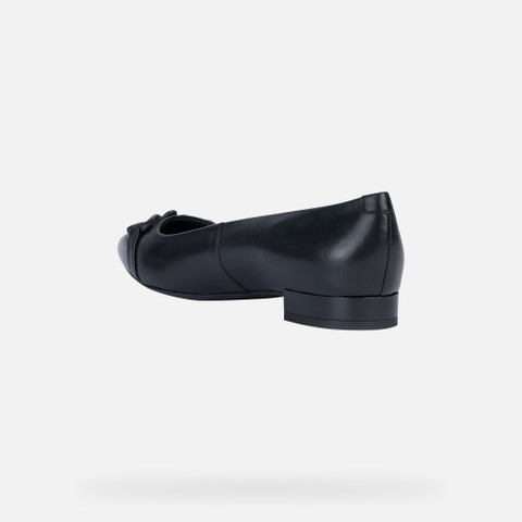 pointed toe ballet flats CHARYSSA WOMAN Black - image number 3 | GEOX