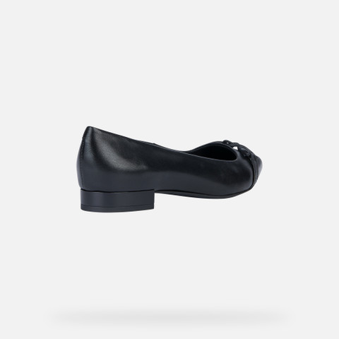 pointed toe ballet flats CHARYSSA WOMAN Black - image number 4 | GEOX