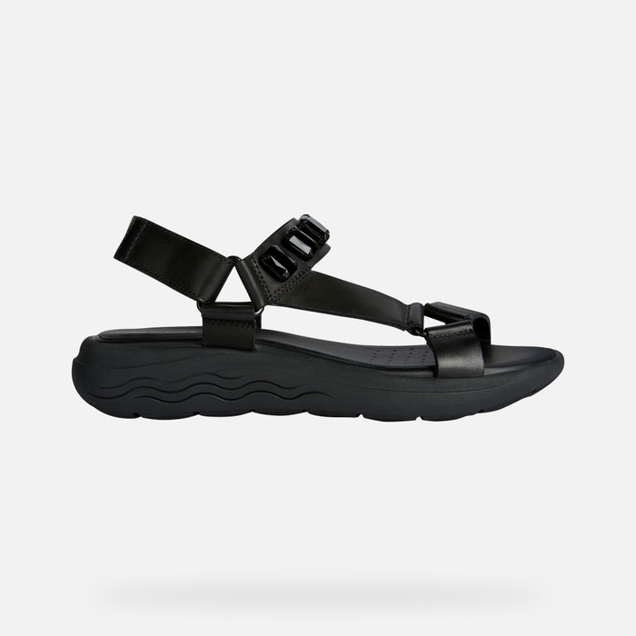 SANDALS WOMAN SPHERICA EC5W WOMAN - BLACK