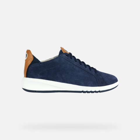 Geox® AERANTIS: Women's navy Low Top Sneakers | Geox® AERANTIS