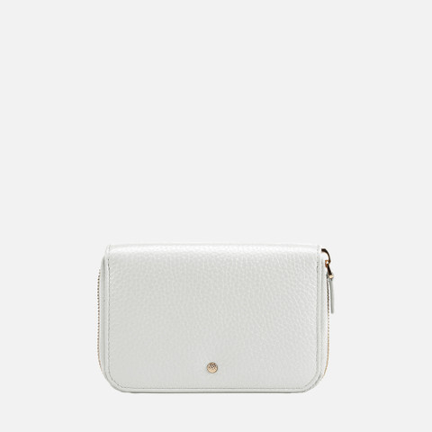 Wallet with zip WALLET WOMAN White - image number 0 | GEOX