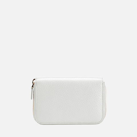 Wallet with zip WALLET WOMAN White - image number 2 | GEOX