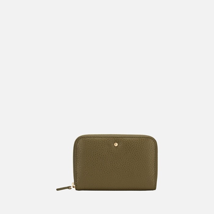 Wallet with zip WALLET WOMAN Military | GEOX