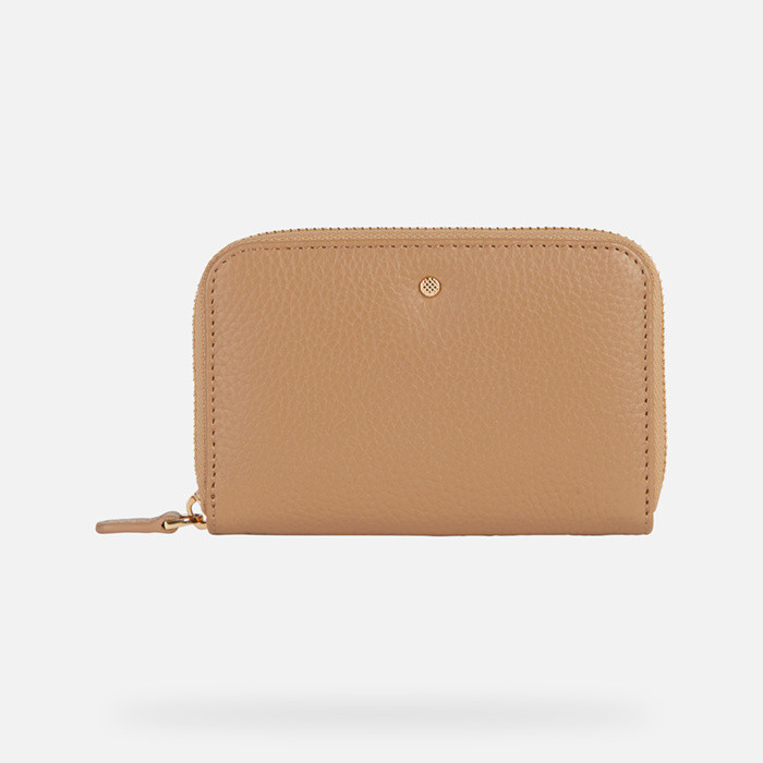Wallet WALLET WOMAN Light Brown | GEOX