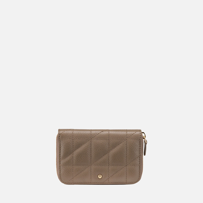 Portemonnaie WALLET DAME Schlamm | GEOX