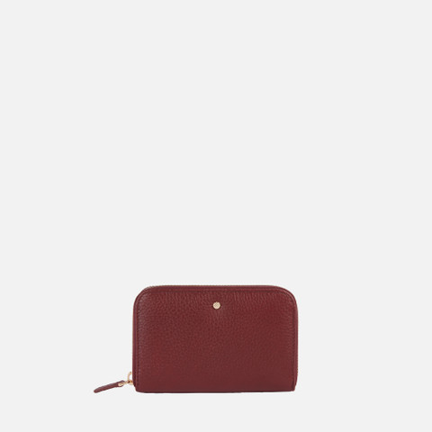 Wallet with zip WALLET WOMAN Bordeaux | GEOX