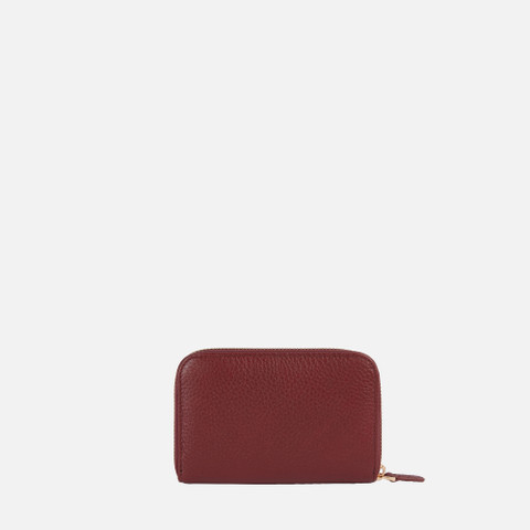 Wallet with zip WALLET WOMAN Bordeaux - image number 2 | GEOX