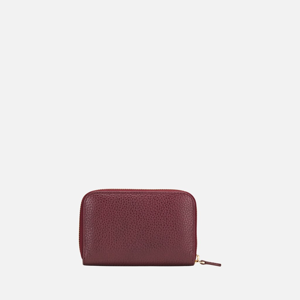 Wallet with zip WALLET WOMAN Bordeaux - image number 2 | GEOX