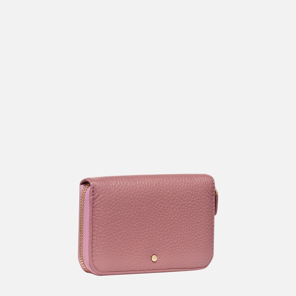 Wallet with zip WALLET WOMAN Old Rose - image number 1 | GEOX