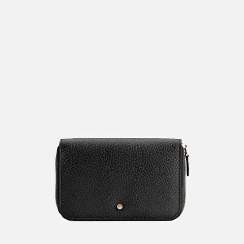 Wallet with zip WALLET WOMAN Black - image number 0 | GEOX