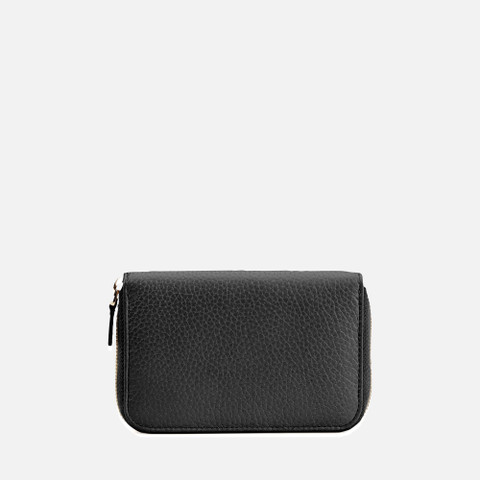 Wallet with zip WALLET WOMAN Black - image number 2 | GEOX
