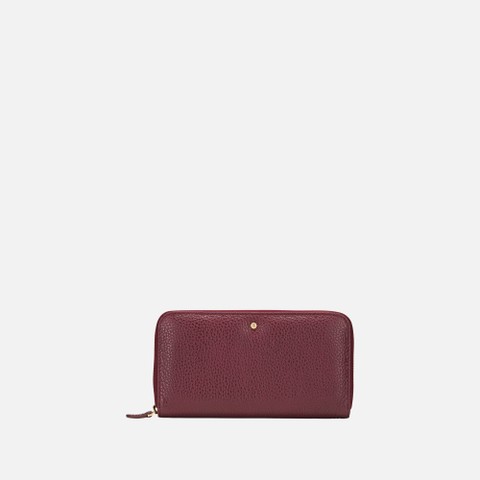 Cartera con cremallera WALLET MUJER Burdeos | GEOX