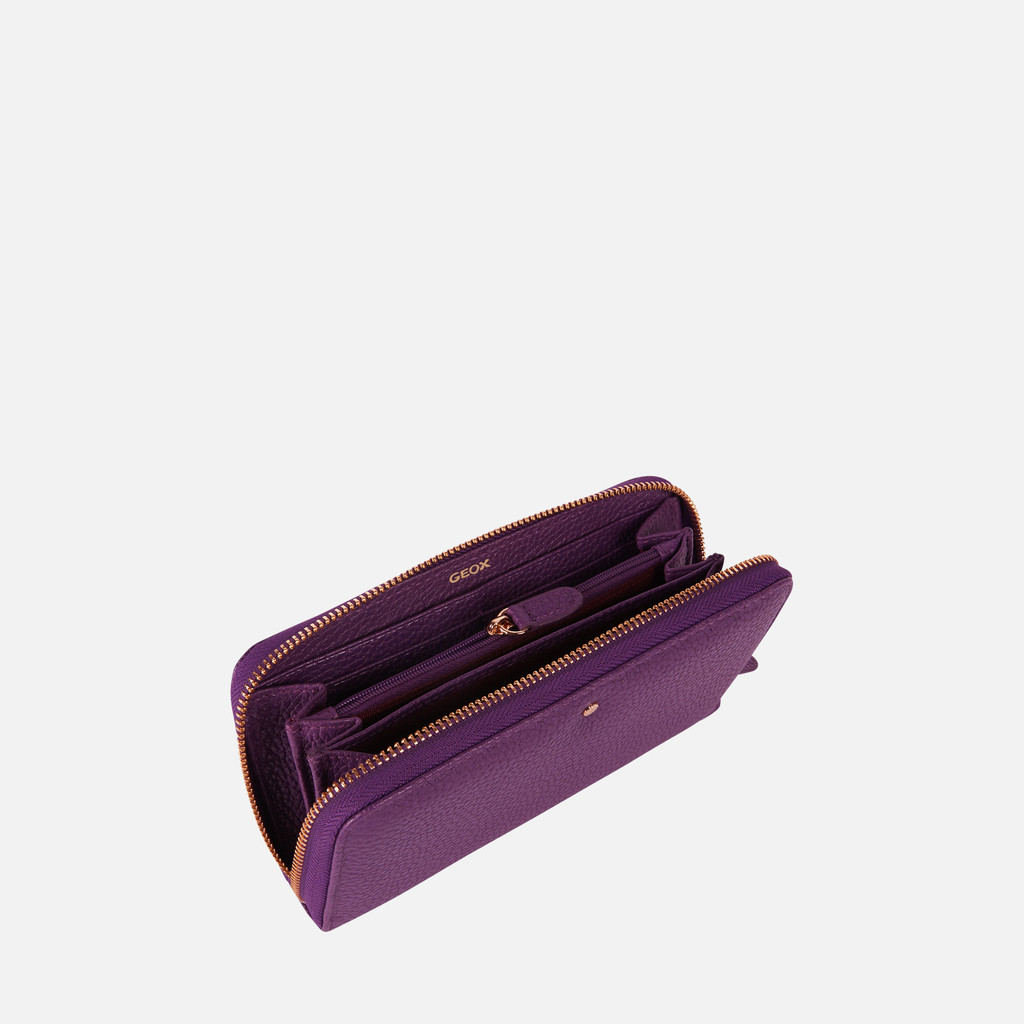 wallet WALLET WOMAN Purple - image number 3 | GEOX