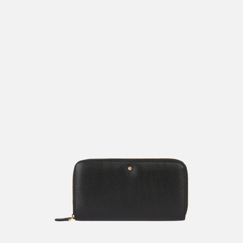 Wallet with zip WALLET WOMAN Black - image number 0 | GEOX