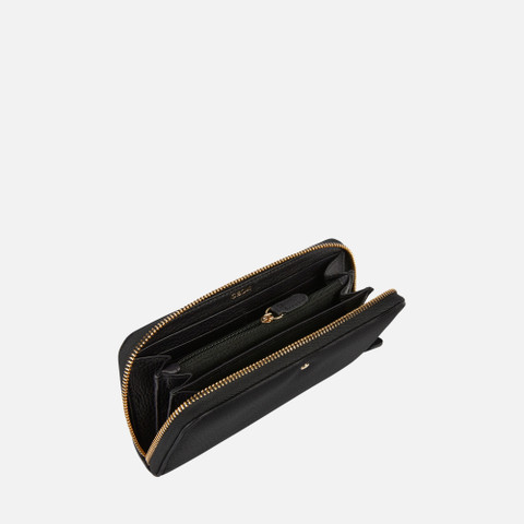 Wallet with zip WALLET WOMAN Black - image number 3 | GEOX