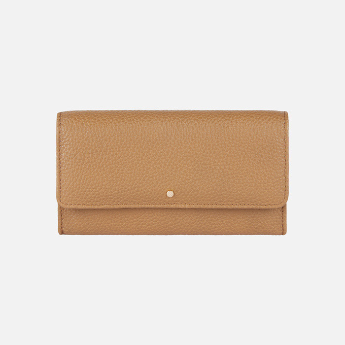 Purses and wallets WALLET WOMAN Tan | GEOX