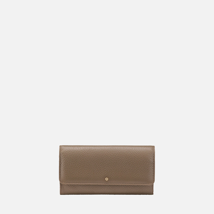 Wallet WALLET WOMAN Taupe | GEOX