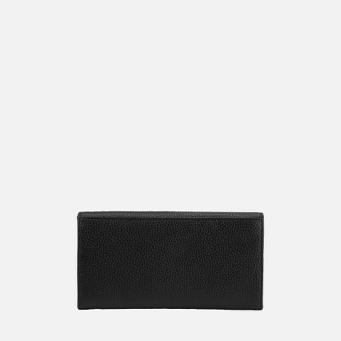 Leather wallet WALLET WOMAN Black - image number 2 | GEOX