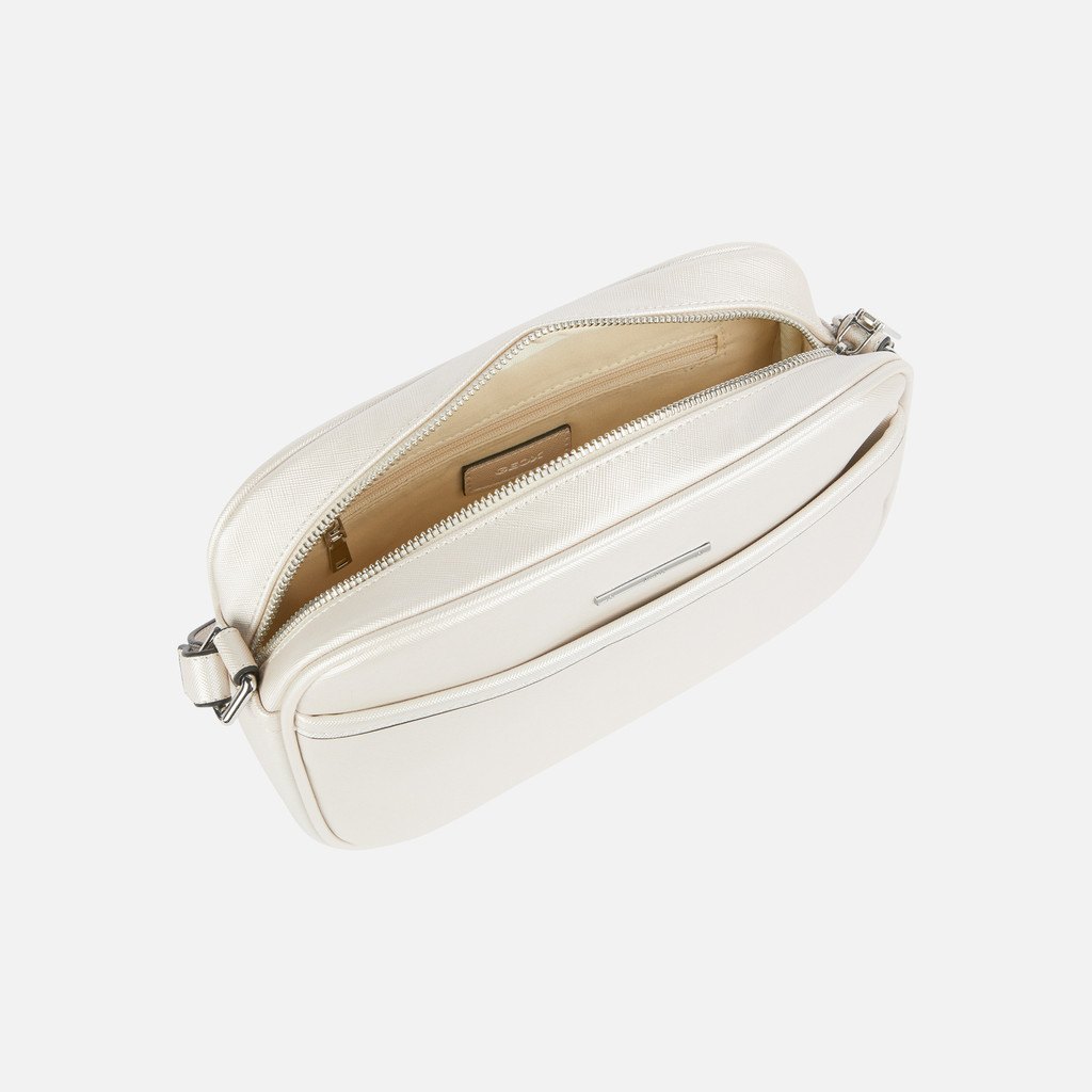 cross-body bag CELESTYE WOMAN Silver - image number 3 | GEOX