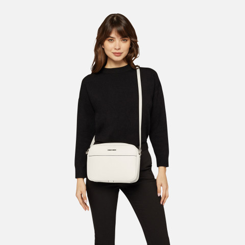 cross-body bag CELESTYE WOMAN Silver - image number 5 | GEOX