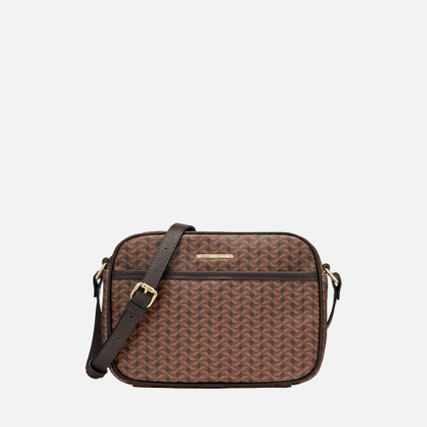 cross-body bag CELESTYE WOMAN Dark Brown - image number 0 | GEOX