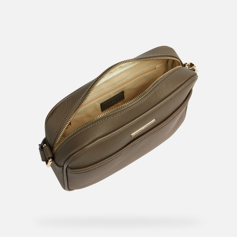 shoulder bag CELESTYE WOMAN Dark Taupe - image number 3 | GEOX