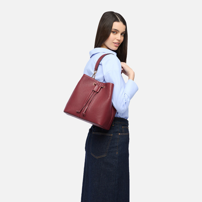 Bucket bag ANDRENNE WOMAN Bordeaux | GEOX