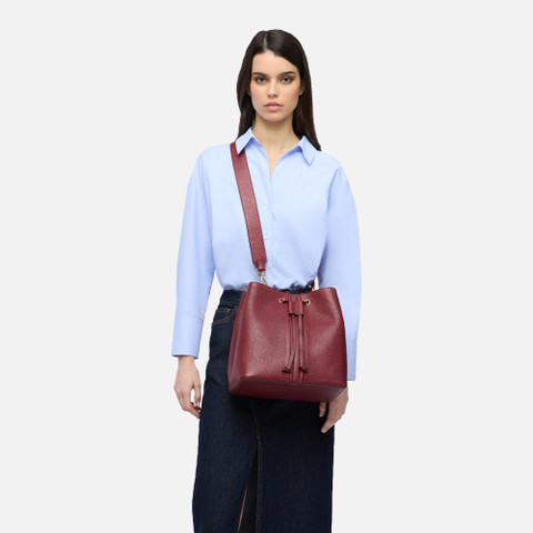 Bucket bag ANDRENNE WOMAN Bordeaux - image number 7 | GEOX